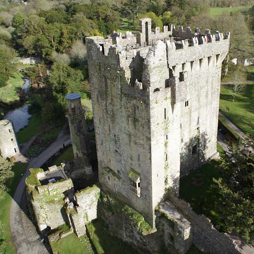 Aerial Photography Blarney Castle